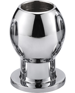 Hollow Anal Plug Silver