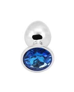 Rosebud Anal Plug Silver Medium