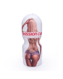 Passion cup masturbator vagina white/red