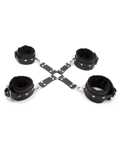 Hogtie Cross with Plush