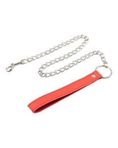 Chain Leash Red