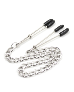 Nipple Clamps / Chain Silver/Black