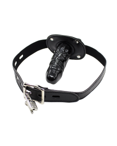 Dildo Gag L Black