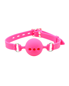 Silicone Ball Gag Pink