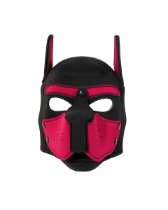 Dog Hood Black/Pink