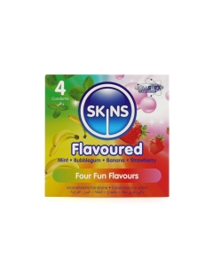 Skins Condoms Flavours 4 (6-Pack)