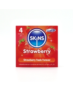 Skins Condoms Strawberry 4 (6-Pack)