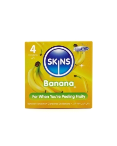 Skins Condoms Banana 4 (6-Pack)