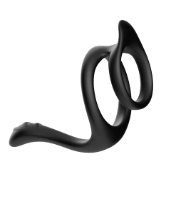 Double Cockring nr.07 Black
