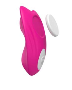 Butterfly Panty Vibrator with Remote Pink