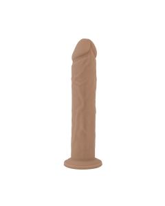 Realistic Dildo Liquid Silicone 2 9.0" Flesh