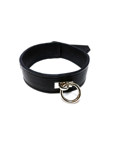 Leather Collar Black