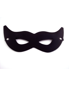 Leather Cat Mask Black