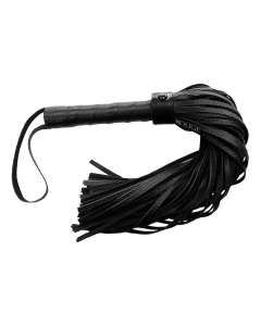 Leather Flogger Black