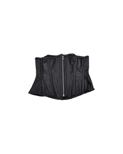 Leather Corset - L-XL - Black
