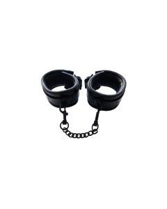 Padded Wrist Cuffs Black