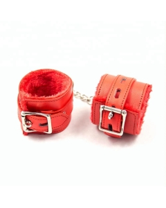 Fur lined wrist restraints 