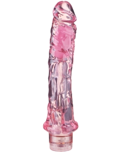 Vibrating Dildo 9.8" pink