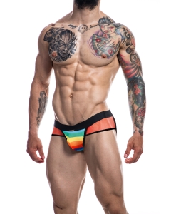 Mixed Jockstrap - M - Rainbow
