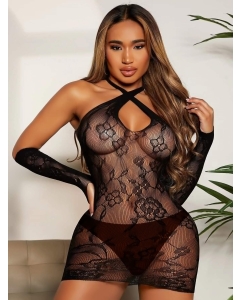Dress with Gloves S/L