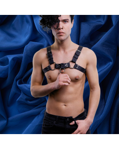 Men's Body Harness S/L Black