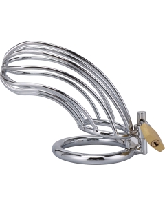 Apollo Cock Cage 40mm Silver