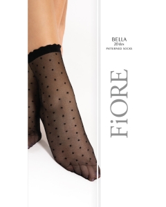 Bella socks 20 DEN OS black