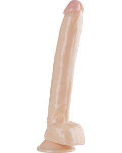 PVC Dildo 12.5" flesh