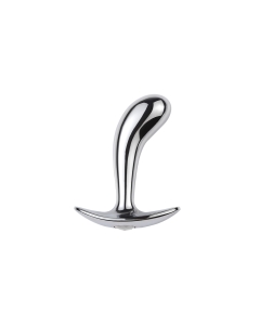 Curved Prostate Mass. Buttplug Metal